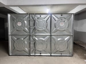 Endüstriyel kullanım için galvaniz su deposu