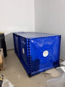 Galvanizli Modüler Su Deposu